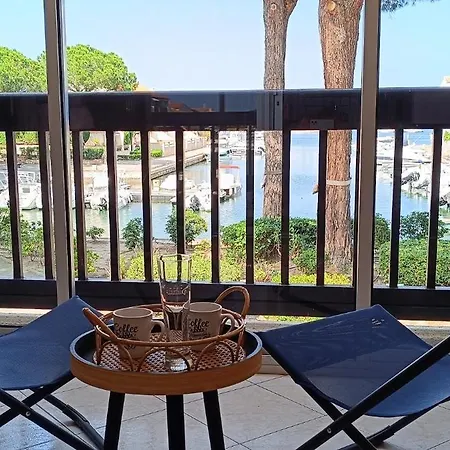 T2 Avec Vue Magique Sur La Marina - Wifi Et Parking Privé Gratuits * Saint-Cyprien (Pyrenees-Orientales)