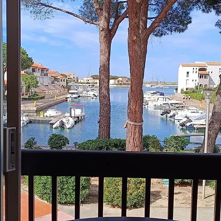 T2 Avec Vue Magique Sur La Marina - Wifi Et Parking Privé Gratuits Saint-Cyprien (Pyrenees-Orientales)